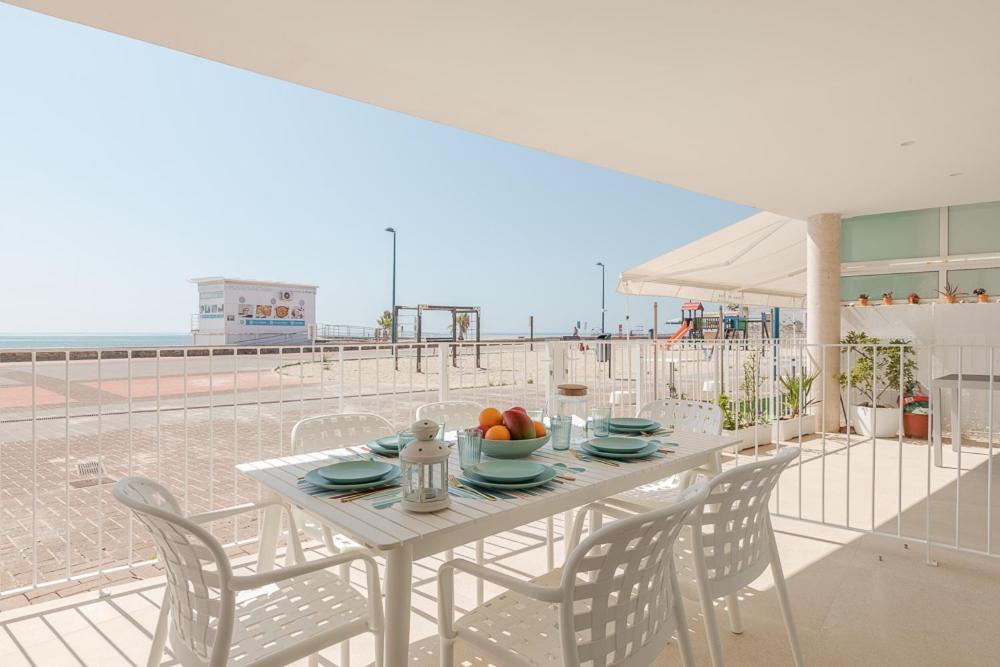 Marsalada - Ground Floor Front Line Beach Apartment Playa de Mar Екстер'єр фото